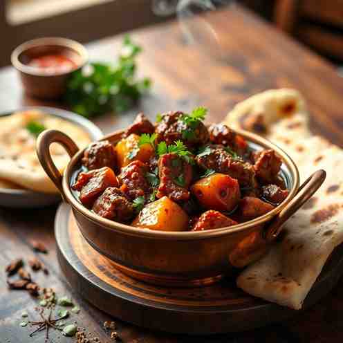 Homemade Aloo Gosht - Easy Potato & Beef Recipe